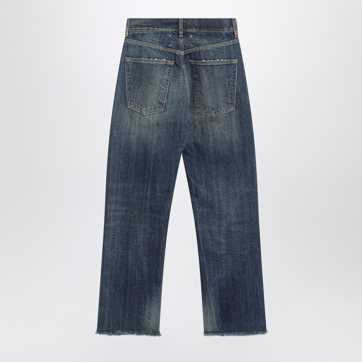 Maison Margiela Straight-leg jeans in faded blue denim Maison Margiela 