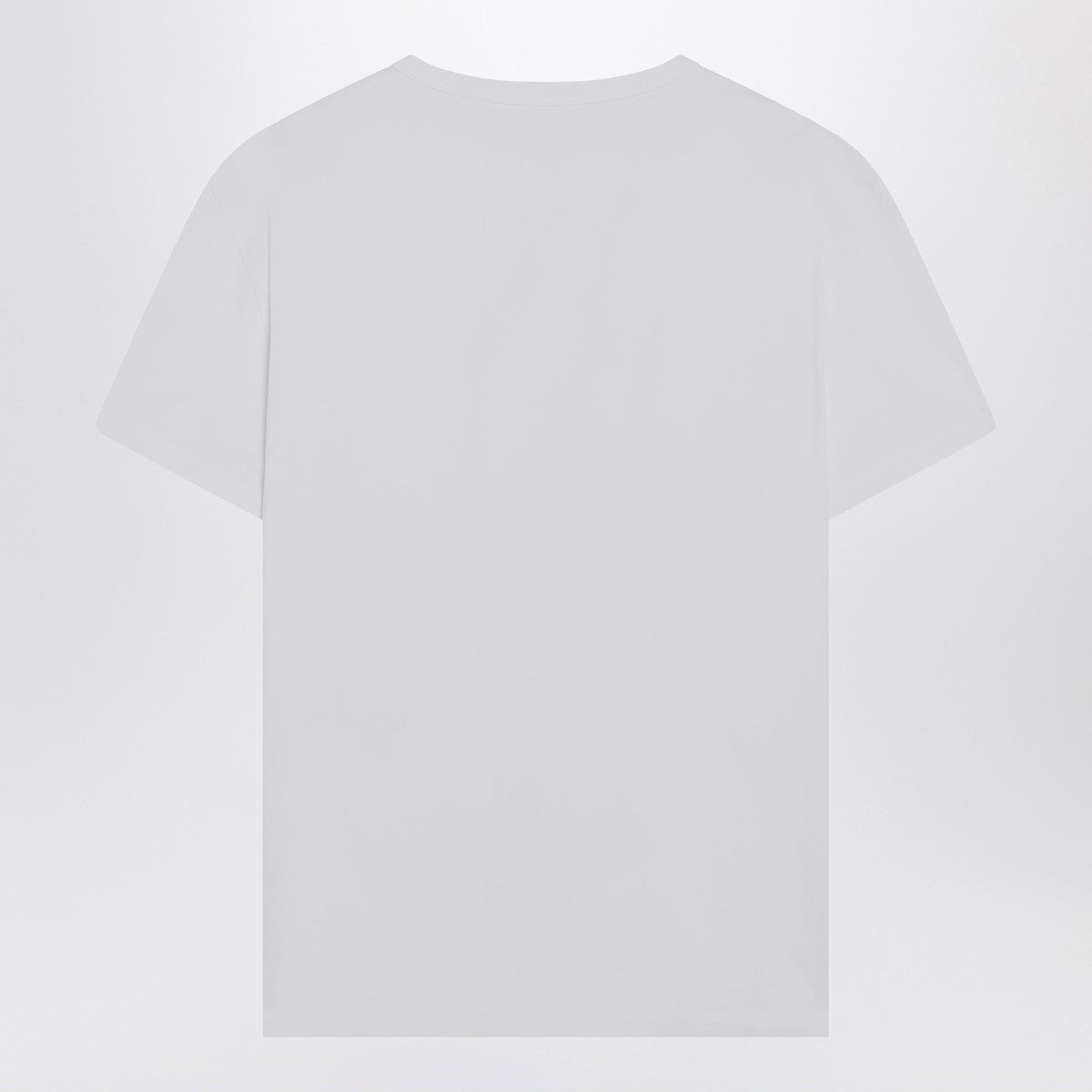 Maison Margiela White T-shirt with distorted logo Maison Margiela 
