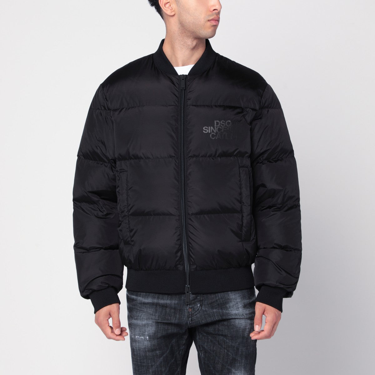 Dsquared2 Easy Puffer Bomber black Dsquared2 