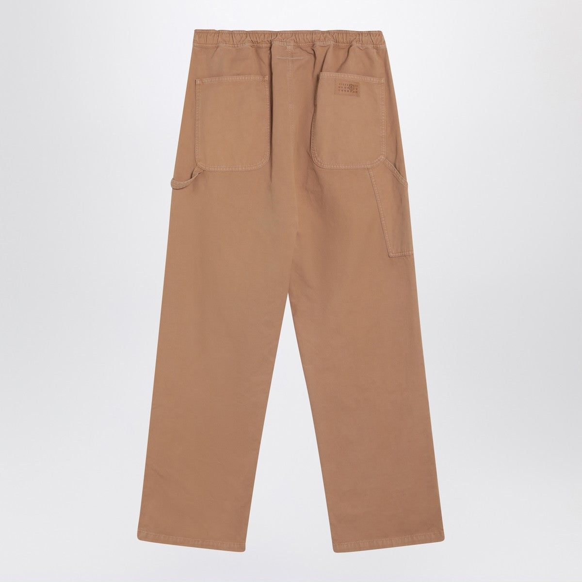 MM6 Maison Margiela Baggy/loose ochre cotton pants MM6 Maison Margiela 