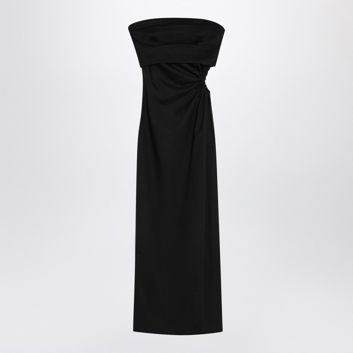 Max Mara Black bustier dress in wool blend Max Mara 