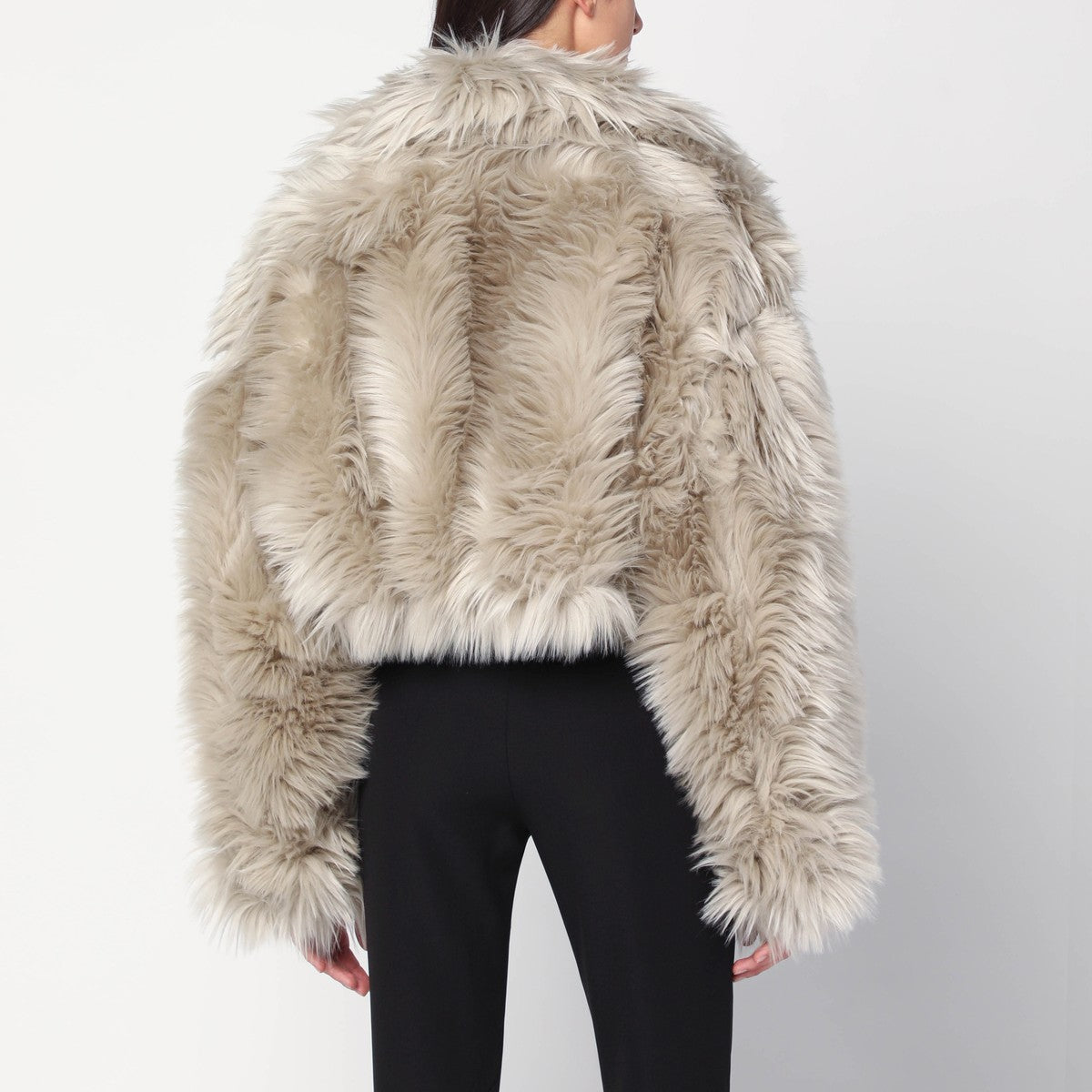 TheLatest Short ice-white faux fur coat TheLatest 