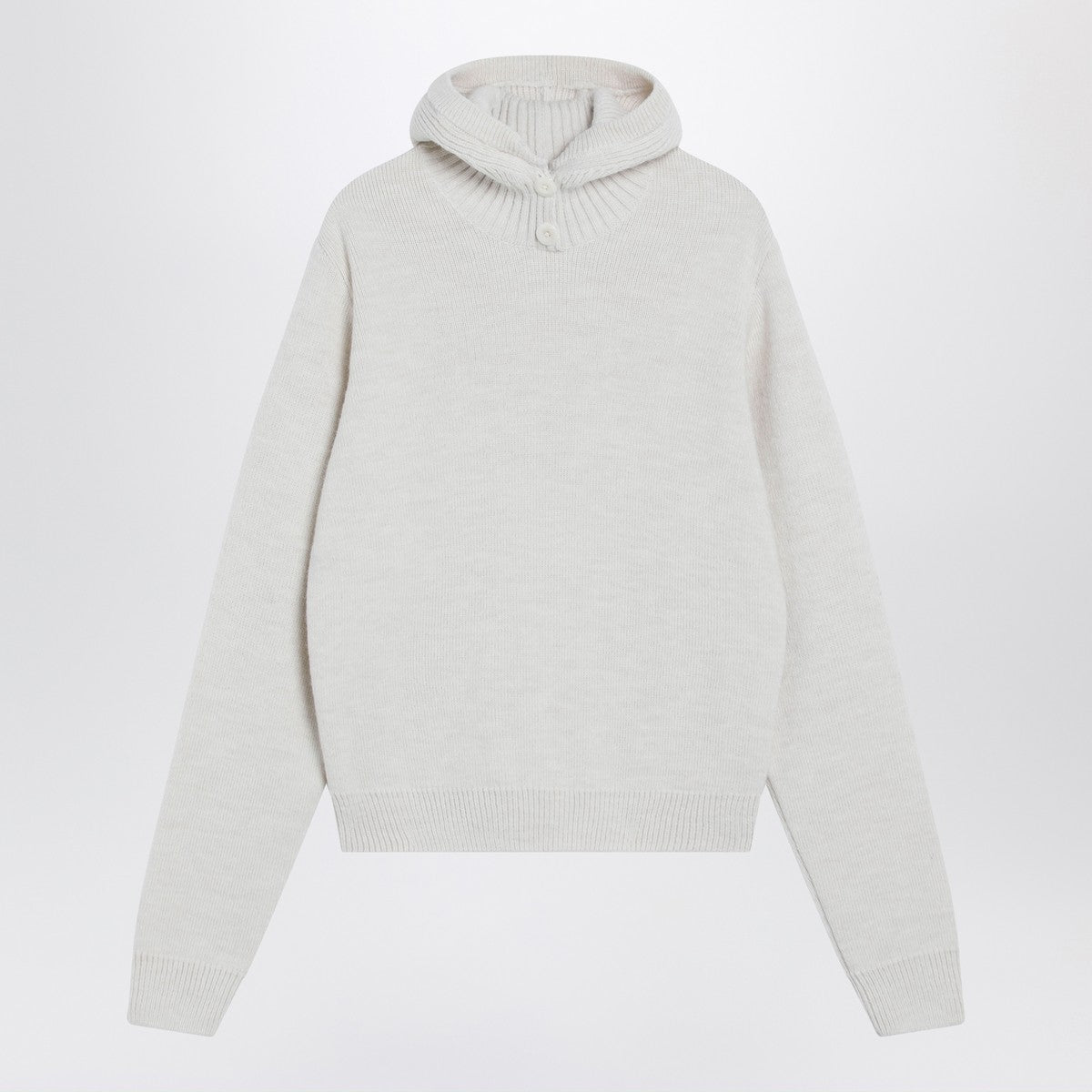 LEMAIRE Cream hooded sweater Lemaire 