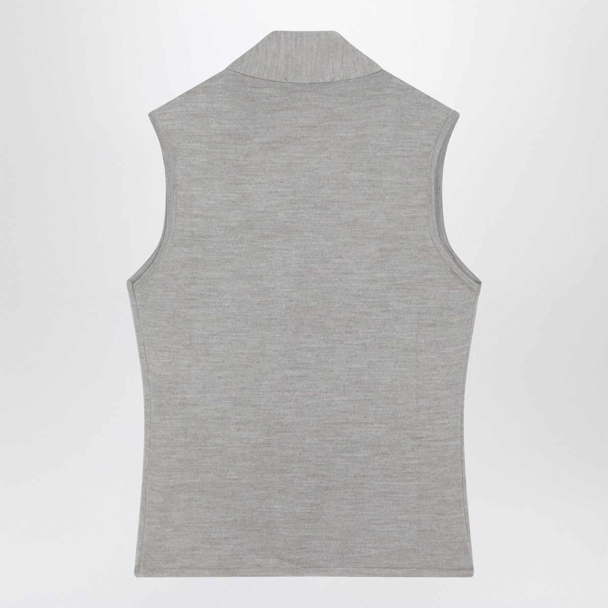 LEMAIRE Taupe wool blend waistcoat Lemaire 