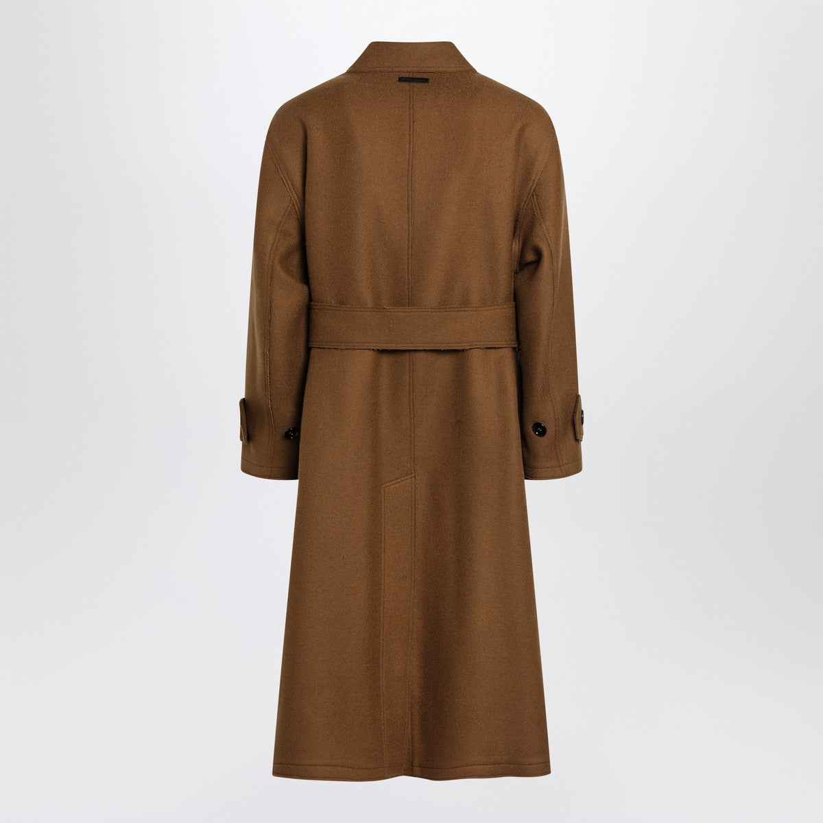 Ami Paris Hazelnut wool coat Ami Paris 