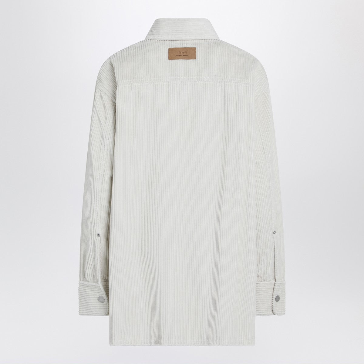 Ami Paris Ivory corduroy shirt Ami Paris 