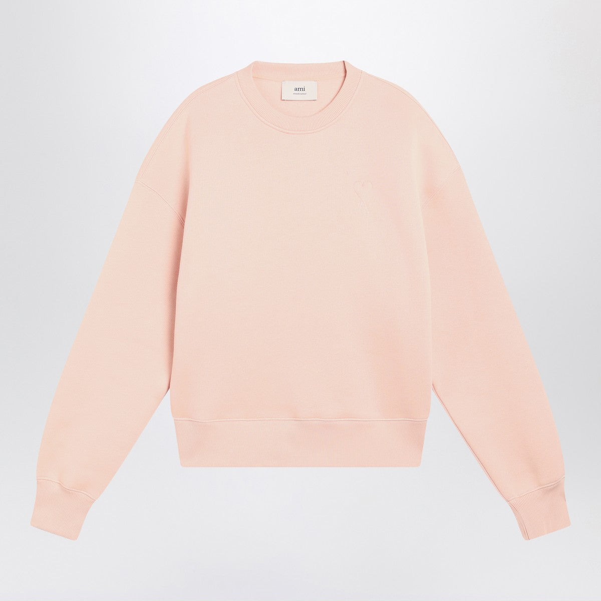 Ami Paris Blush pink Ami De Coeur sweatshirt Ami Paris 