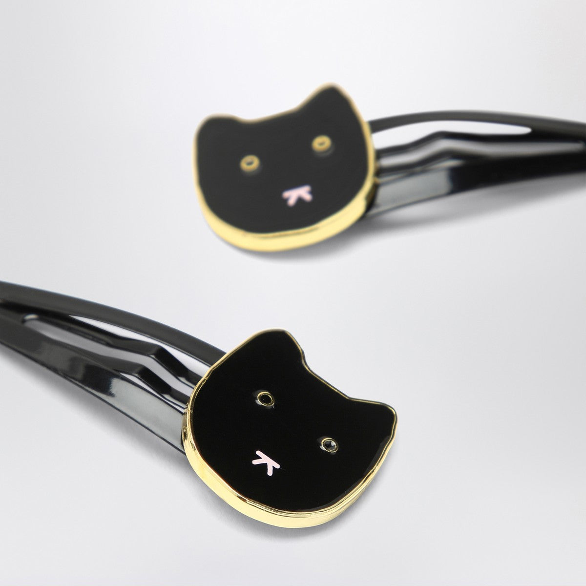 Bonpoint Hair clips with cat Bonpoint 
