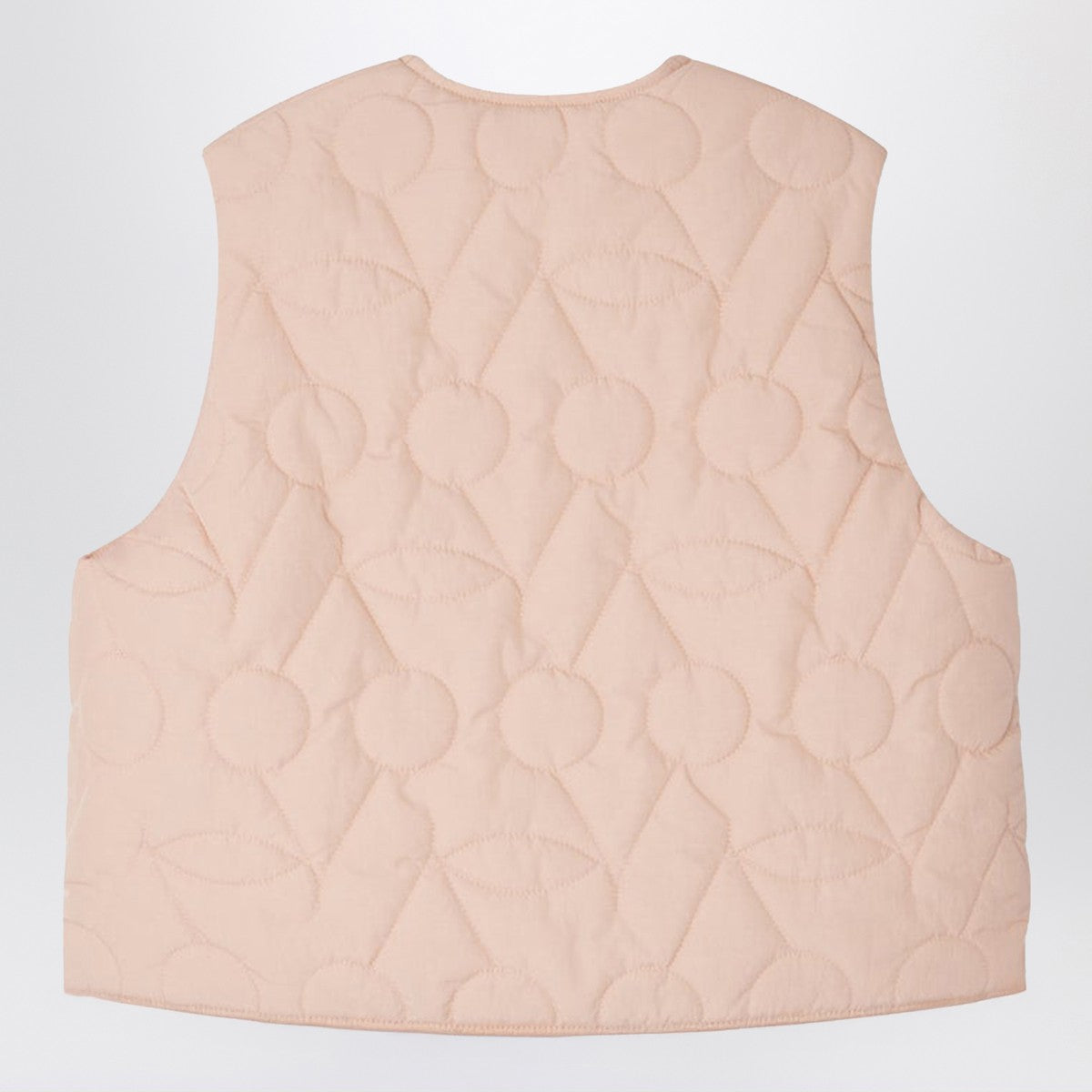 Bonpoint Jilian quilted vest in pink Bonpoint 