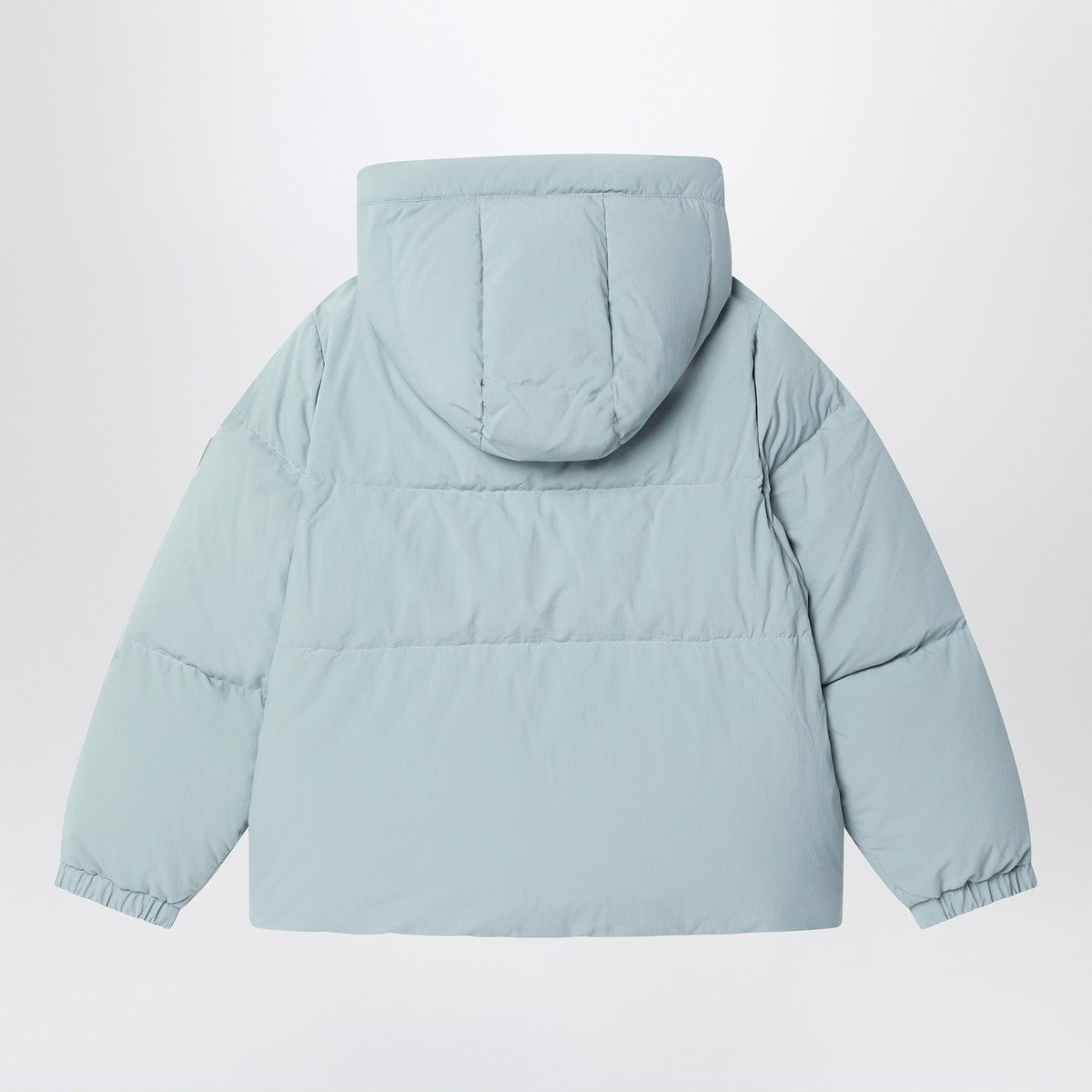 Bonpoint Jessie pale green hooded down jacket Bonpoint 