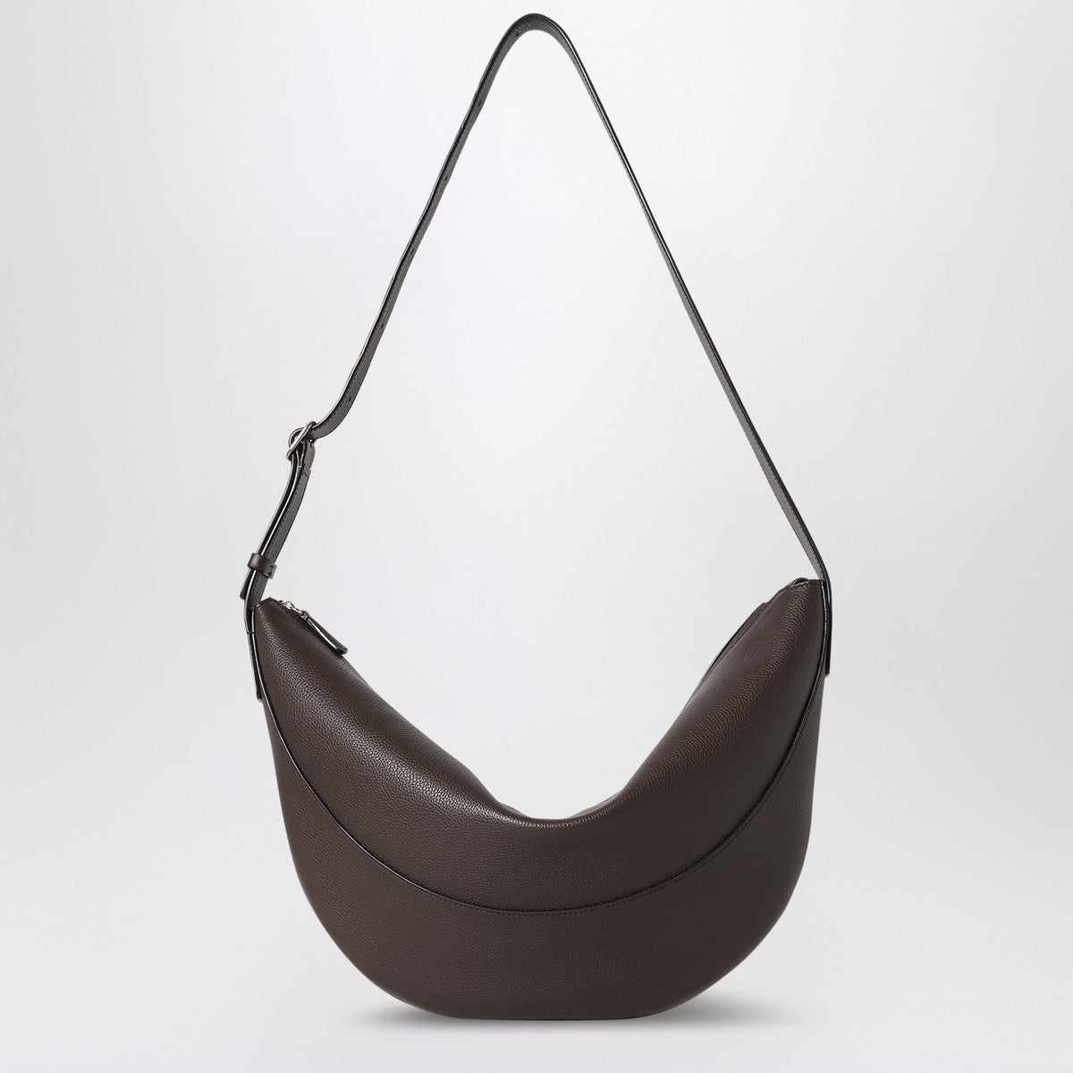 The Row Brown leather Jouve bag The Row 