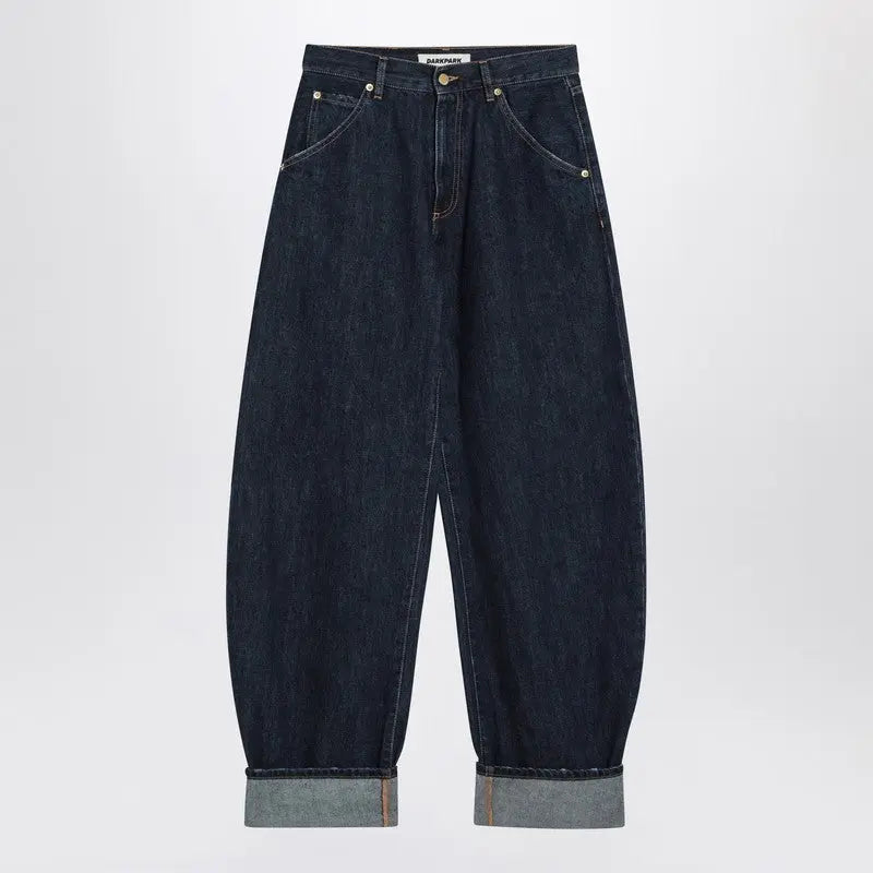 DARKPARK Khris balloon jeans blue with cuff Darkpark