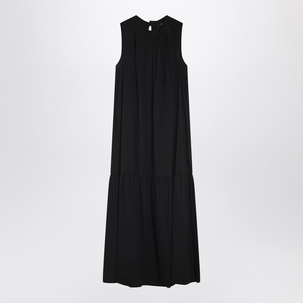 Weekend Max Mara Black cotton-blend canvas dress Weekend Max Mara 