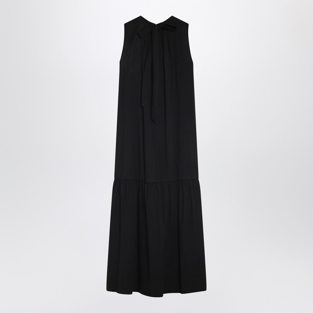 Weekend Max Mara Black cotton-blend canvas dress Weekend Max Mara 