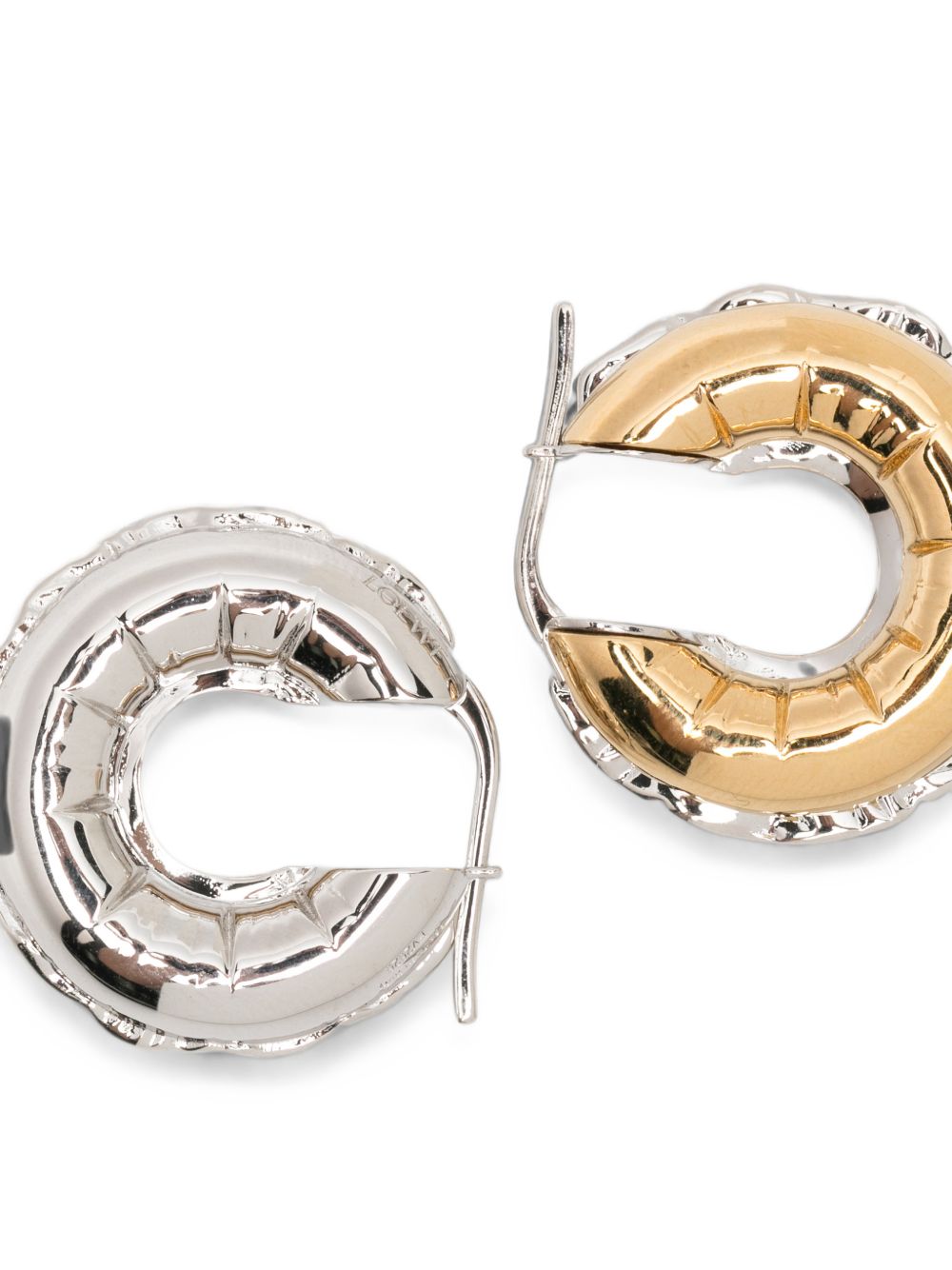 BLOWN HOOP EARRINGS