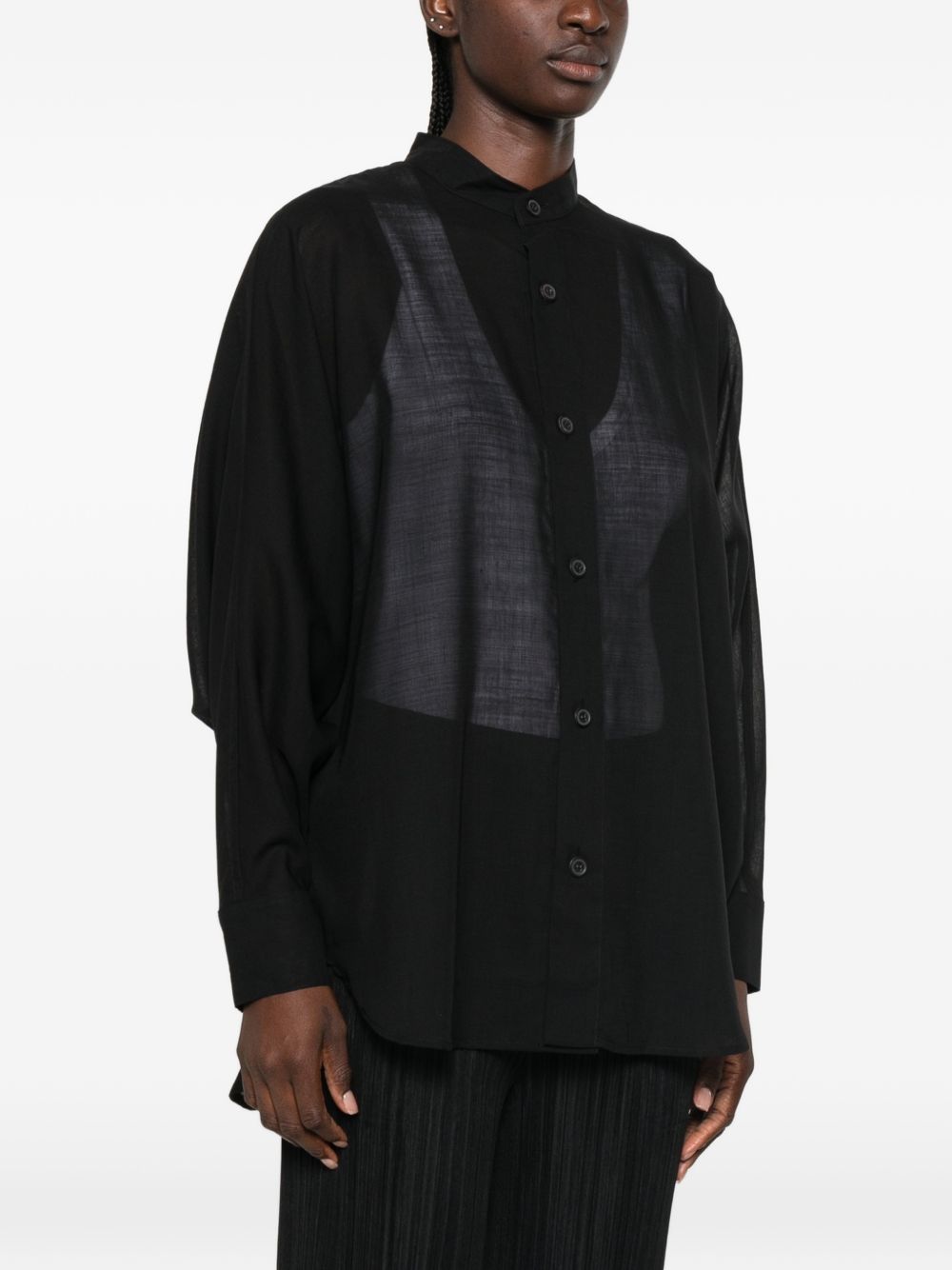 WOOL BLEND CREWNECK SWEATER