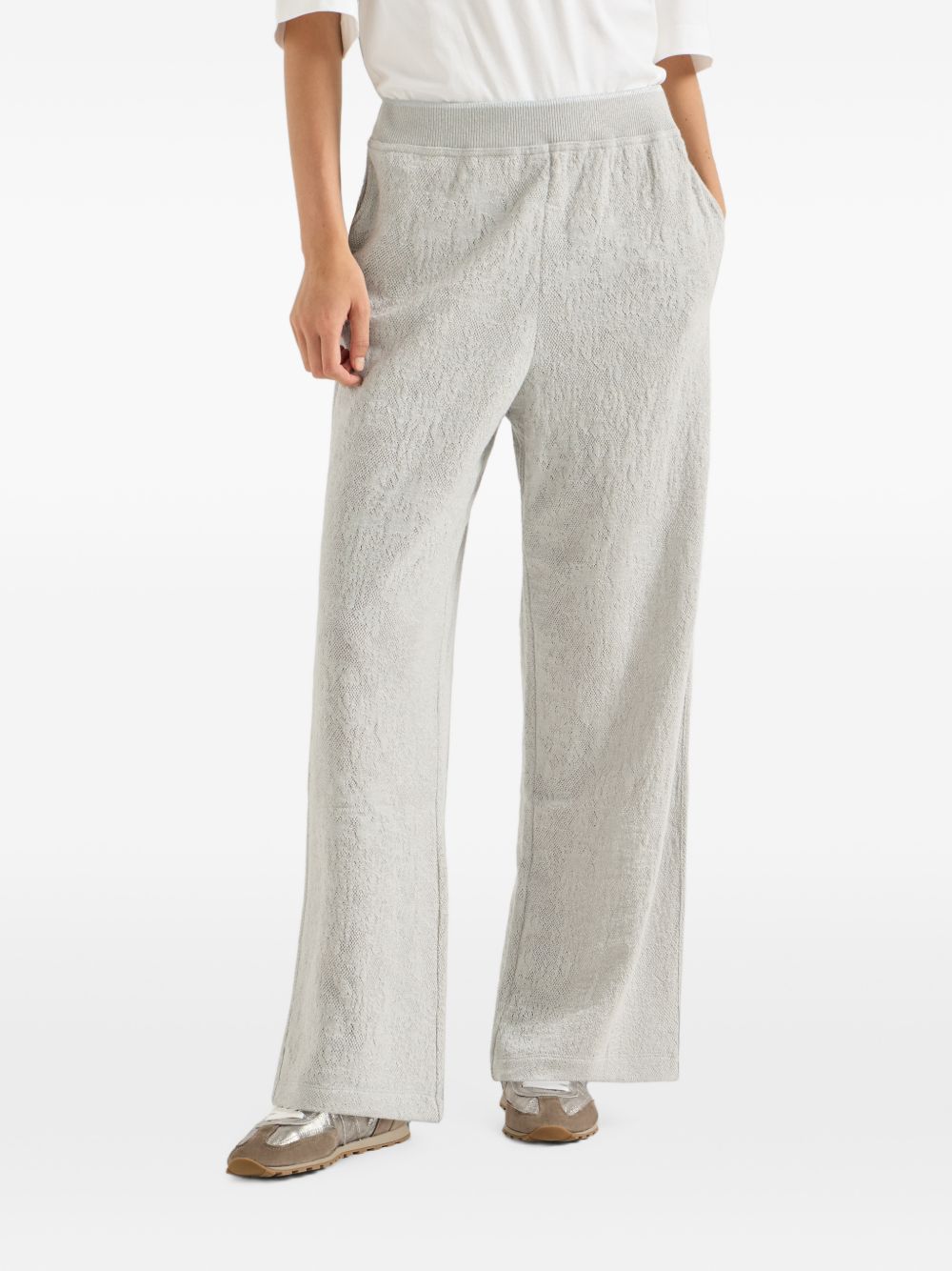WOOL BLEND TROUSERS