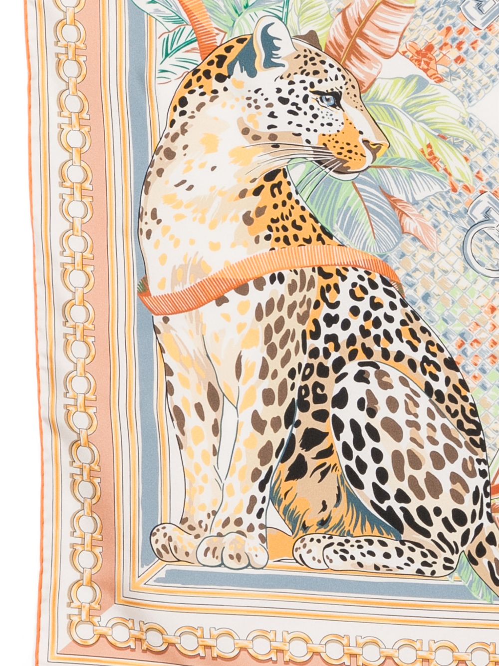 PRINTED SILK FOULARD