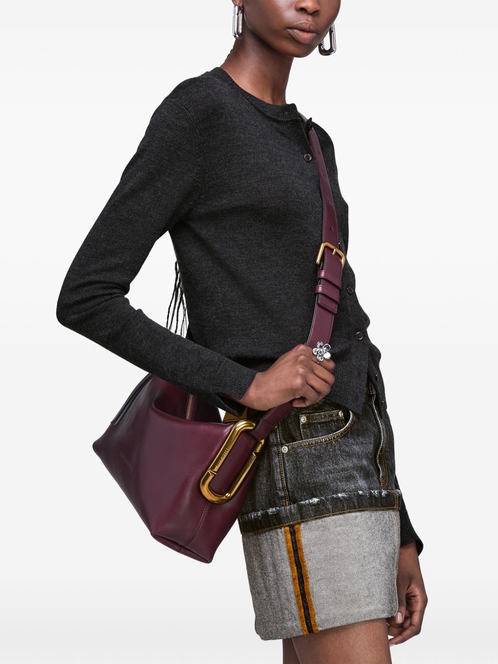SCENE MEDIUM LEATHER SHOULDER BAG