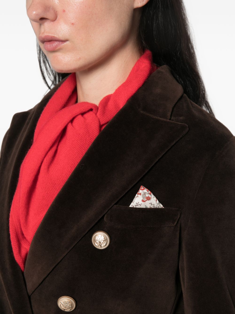 COTTON DOUBLE-BREASTED JACKET