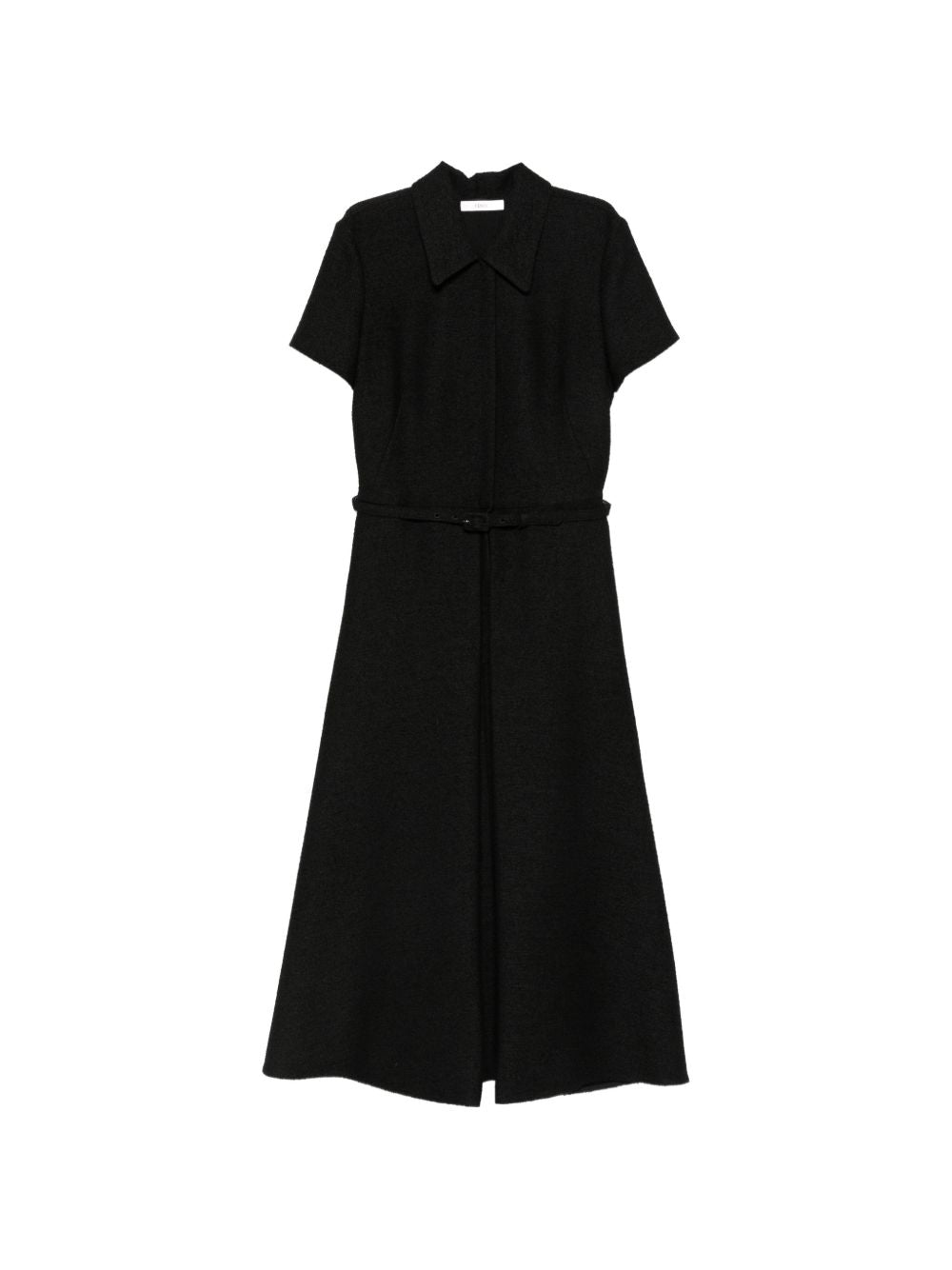 BOUCLÉ WOOL MIDI DRESS