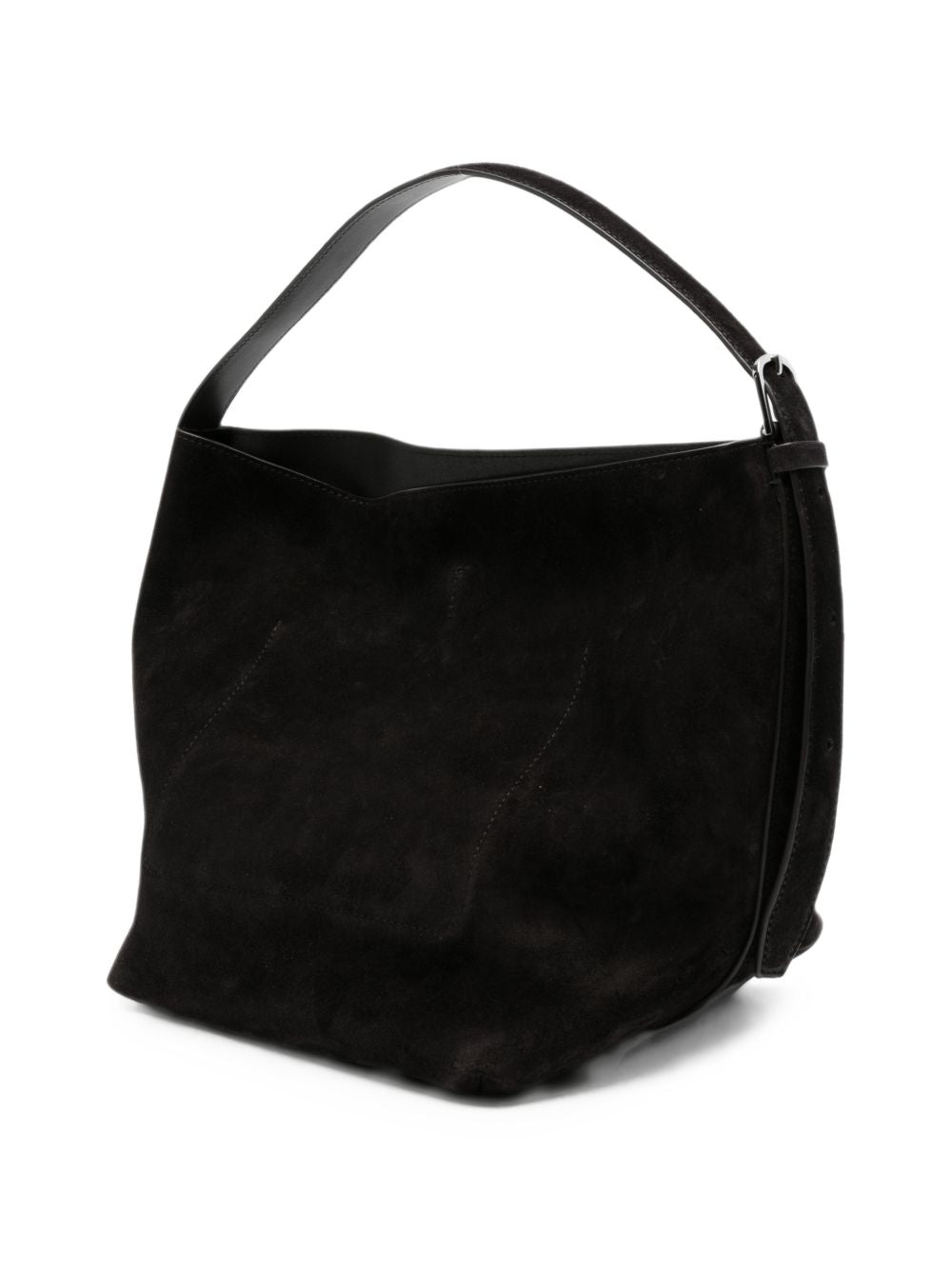 BELTED MEDIUM LEATHER TOTE BAG