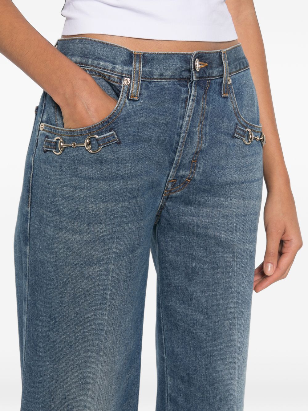 DENIM COTTON JEANS