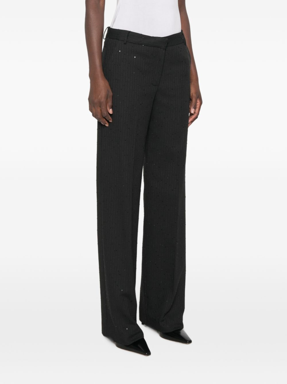 STRAIGHT-LEG TROUSERS