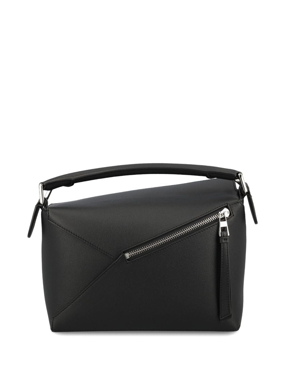 PUZZLE EDGE SMALL LEATHER HANDBAG