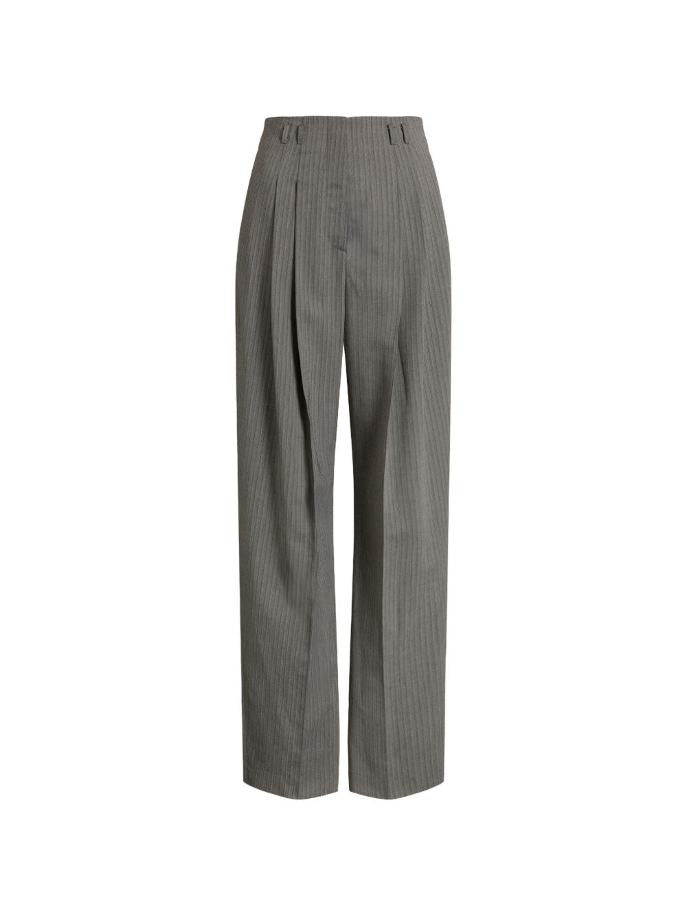 WOOL BLEND TAILORING TROUSERS