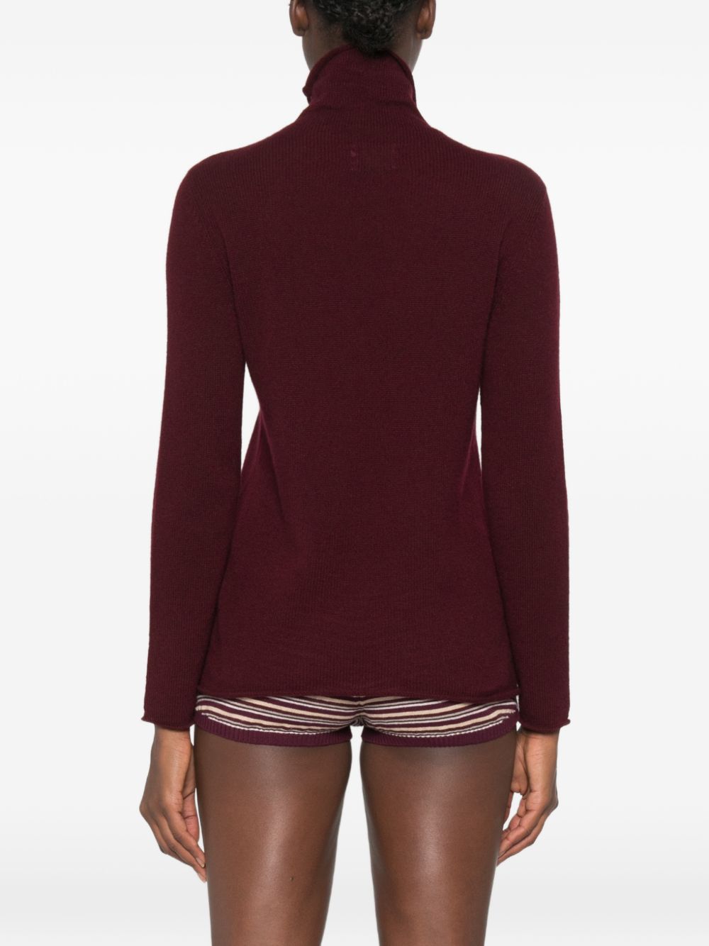 CASHMERE TURTLE-NECK SWEATER
