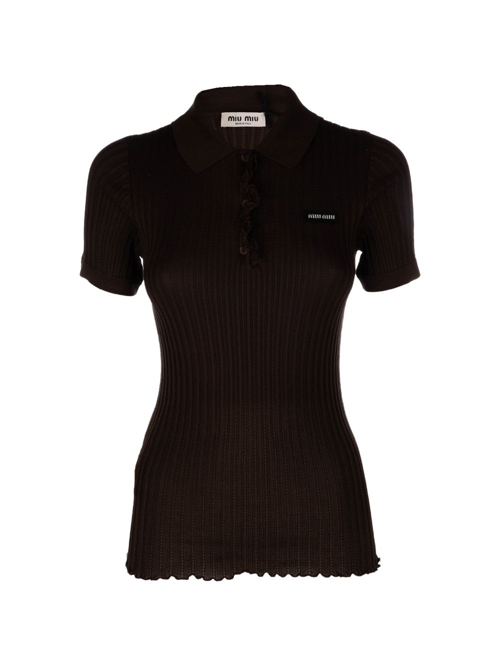 SILK POLO SHIRT