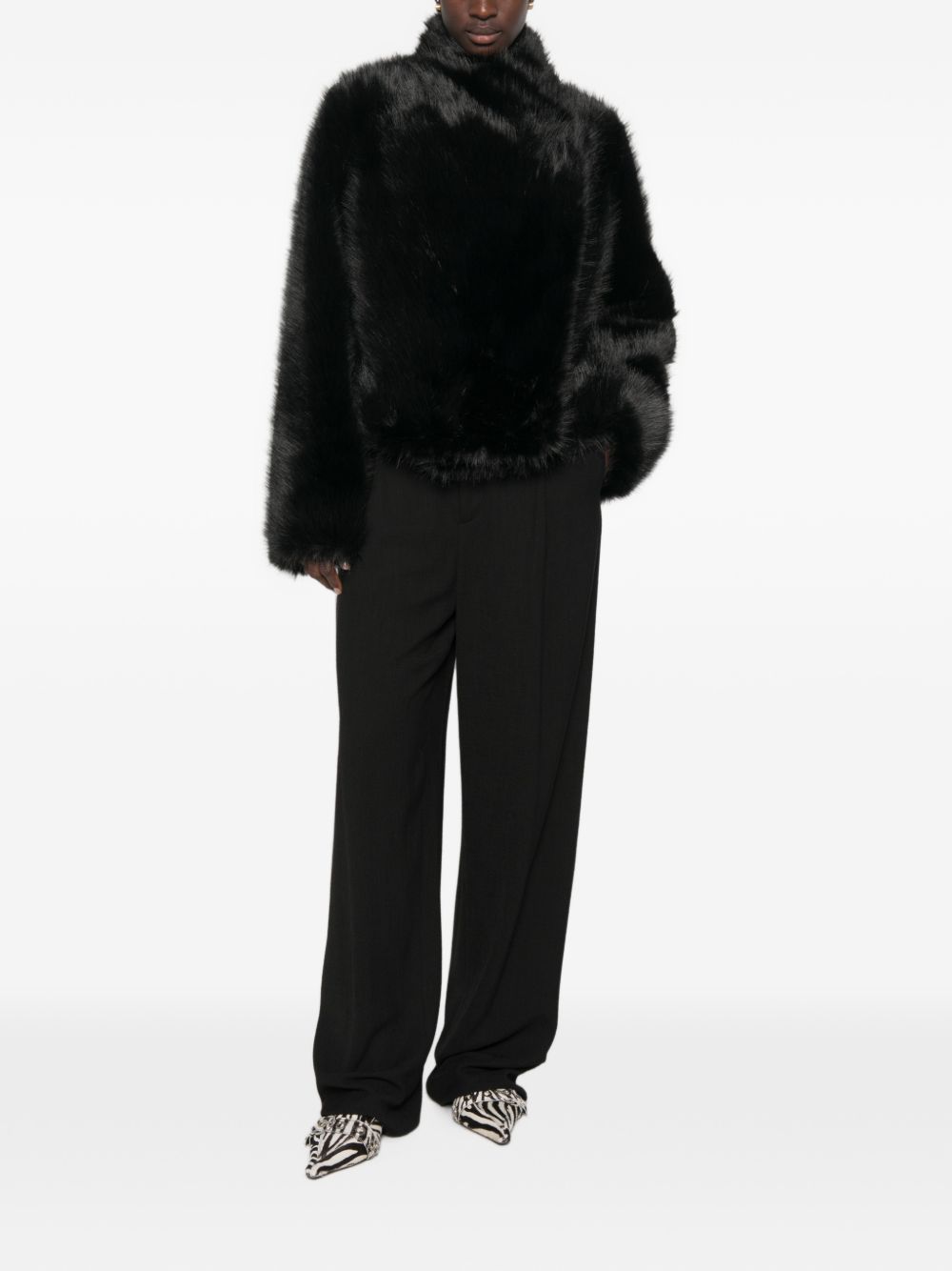 JACKIE FAUX FUR JACKET