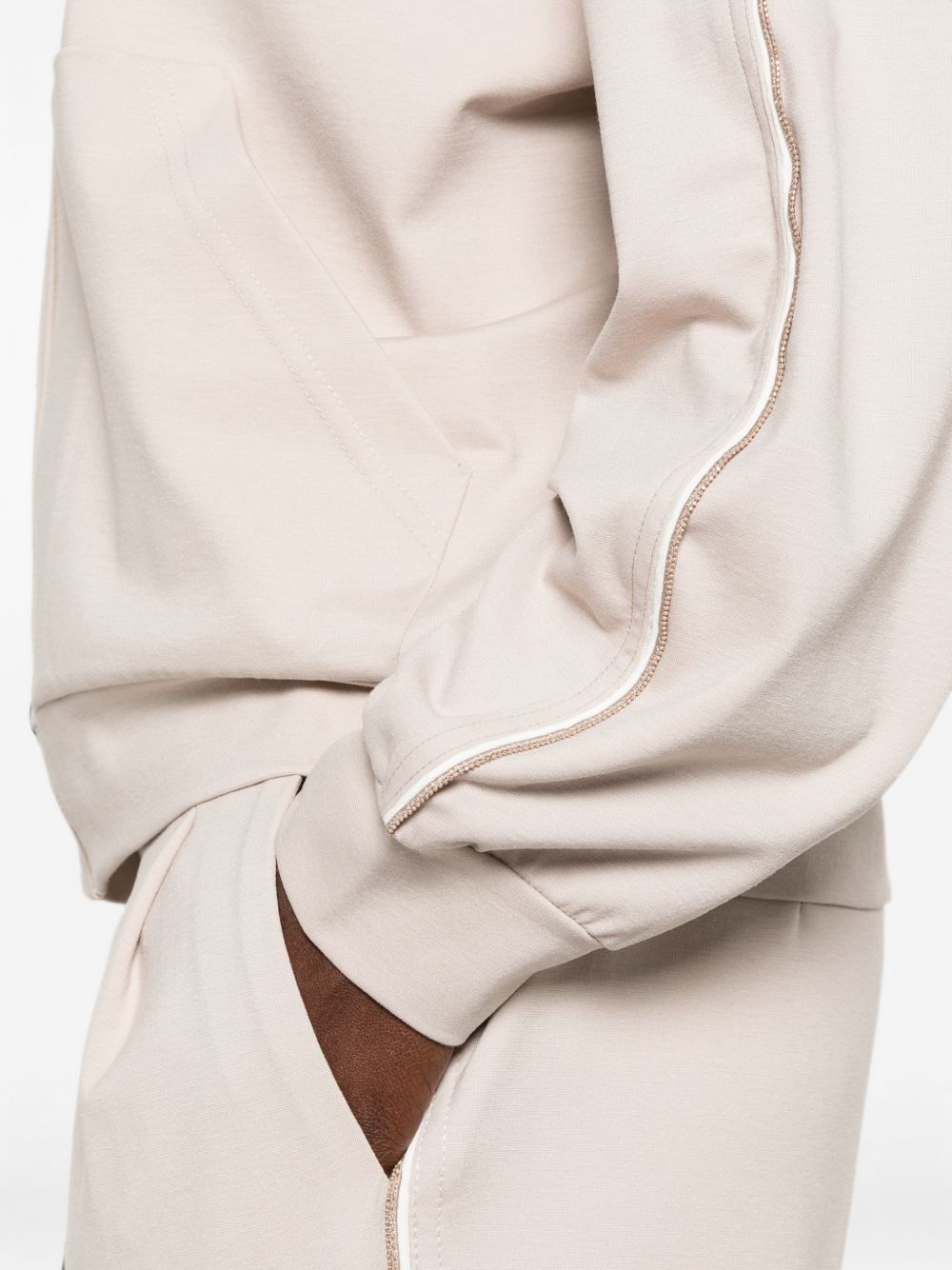 ZIPPED HOODIE
