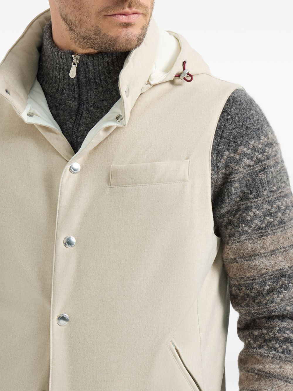 WOOL PADDED VEST