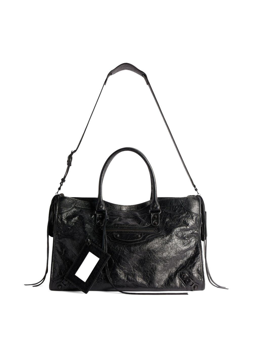 LE CITY LARGE LEATHER TOTE