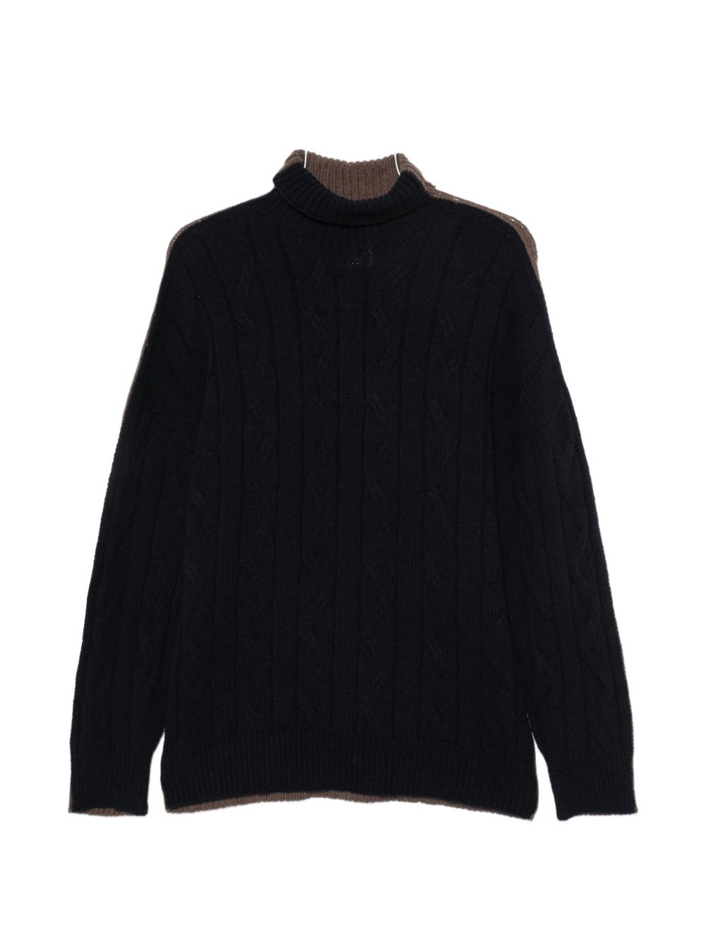 WOOL TURTLE-NECK JUMPER