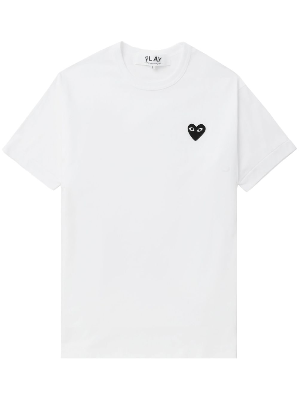 BLACK HEART COTTON T-SHIRT