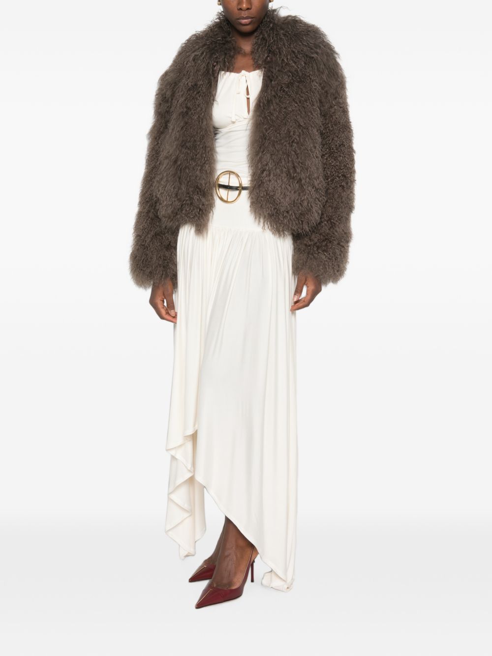 SHEARLING-EFFECT JACKET