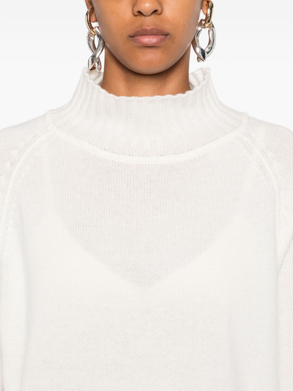 CASHMERE TURTLE-NECK SWEATER