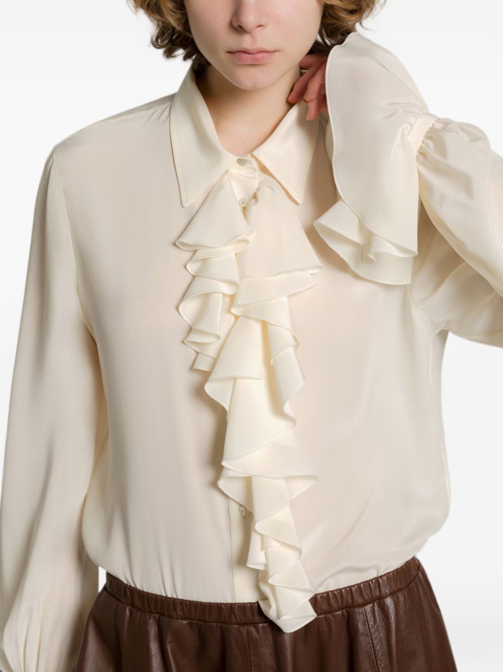 CREPE DE CHINE SHIRT