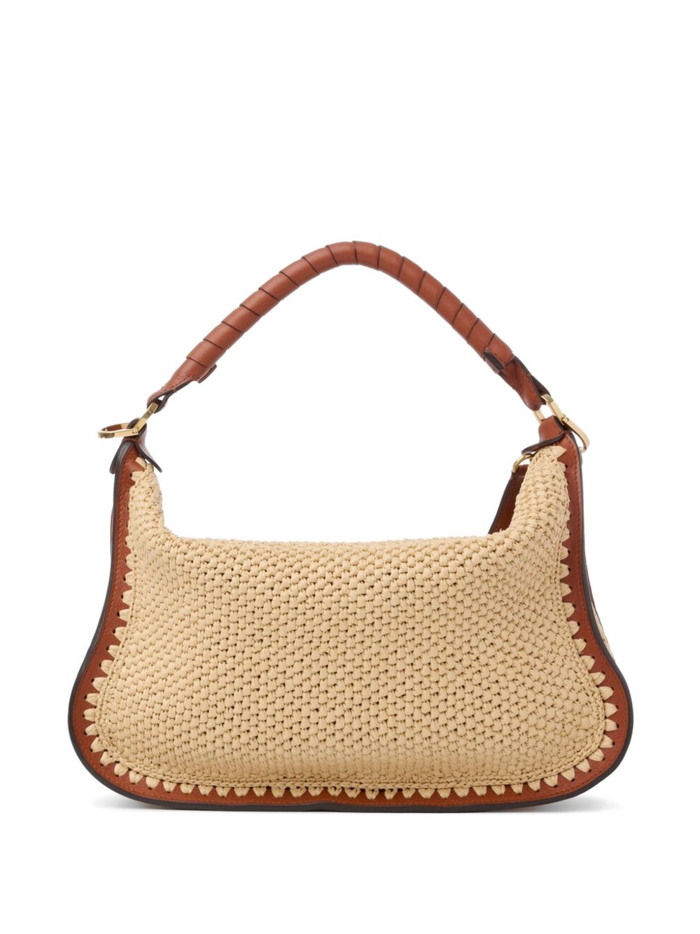 MARCIE SMALL RAFIA SHOULDER BAG