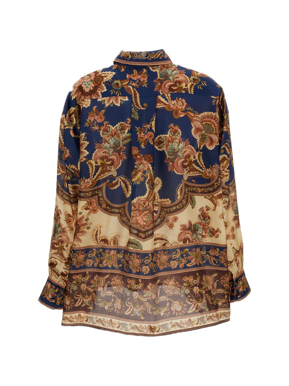 ASTER PRINTED SILK SHIRT