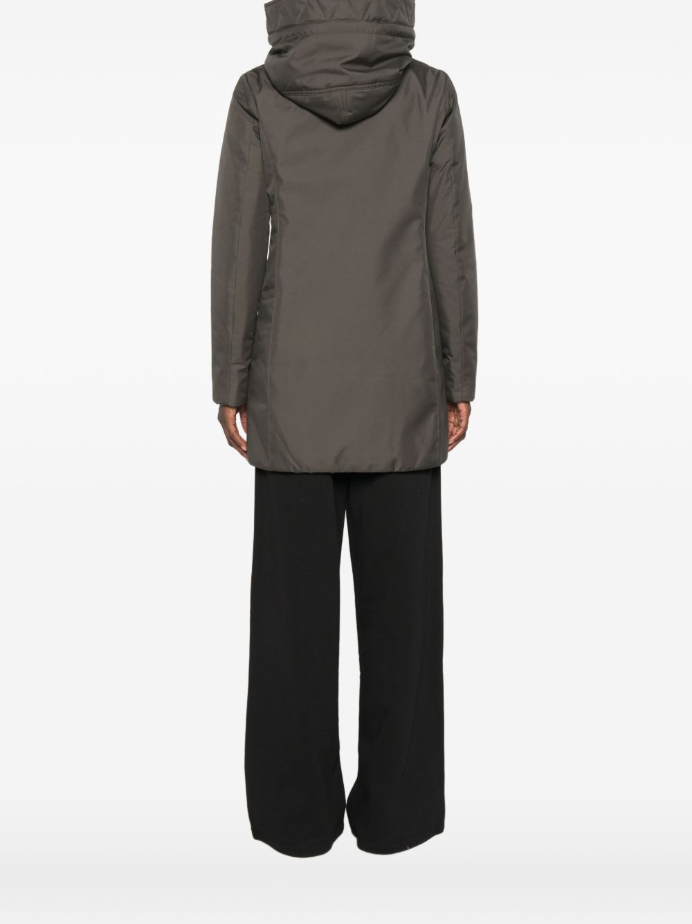 NYLON MIDI PARKA COAT