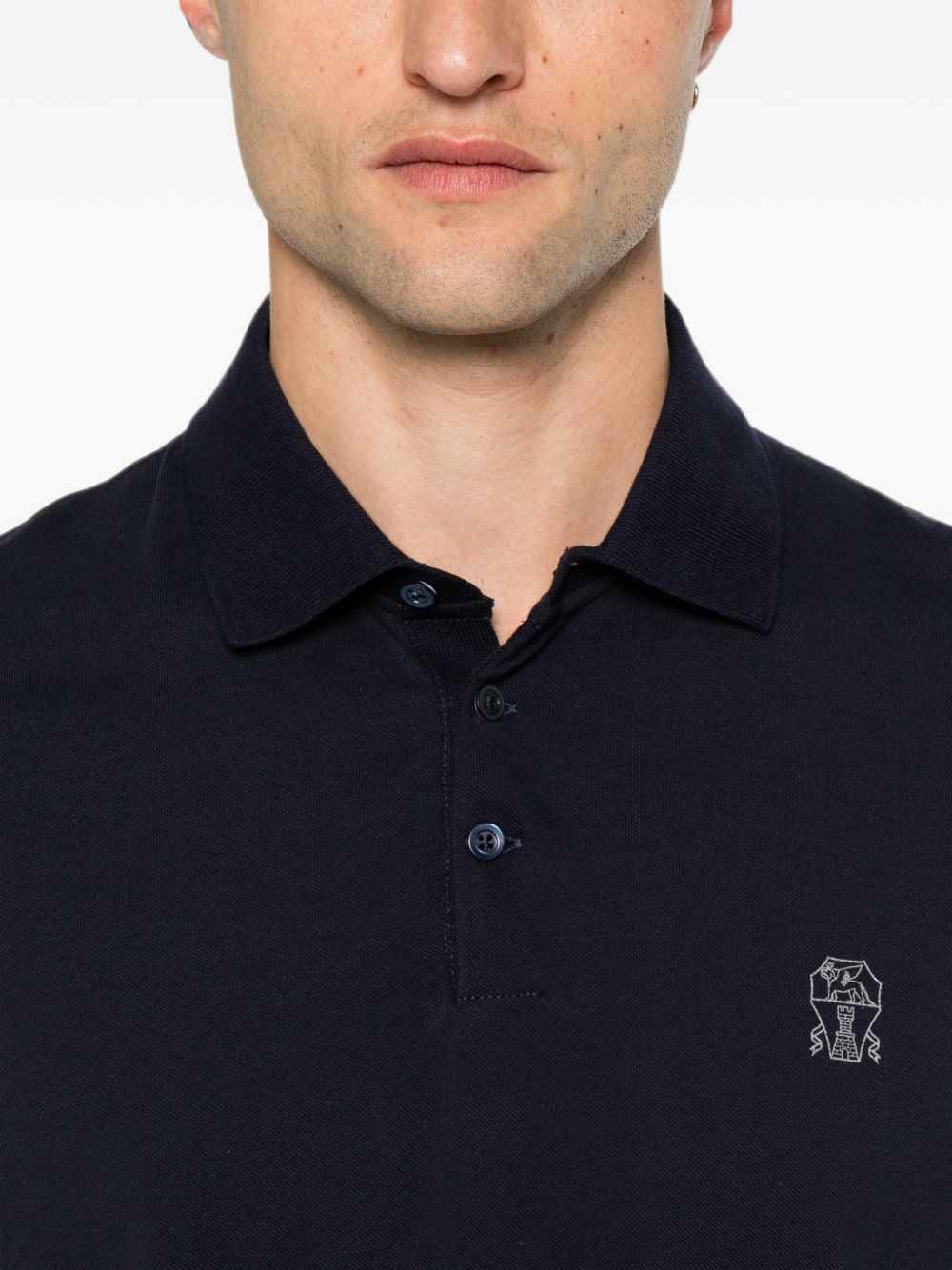 LOGO COTTON POLO SHIRT