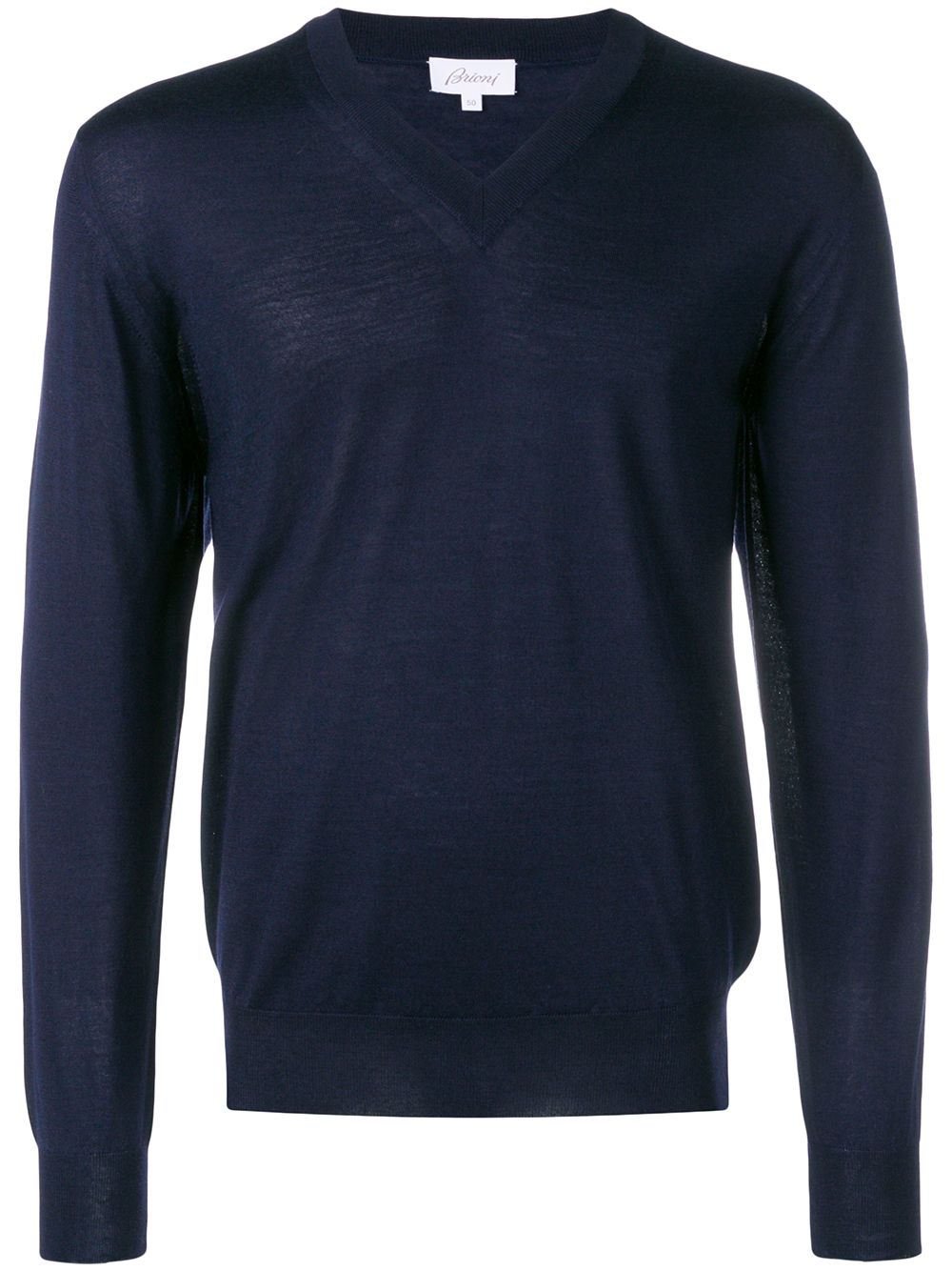 WOOL CASHMERE AND SILK V-NECKED SWEATER