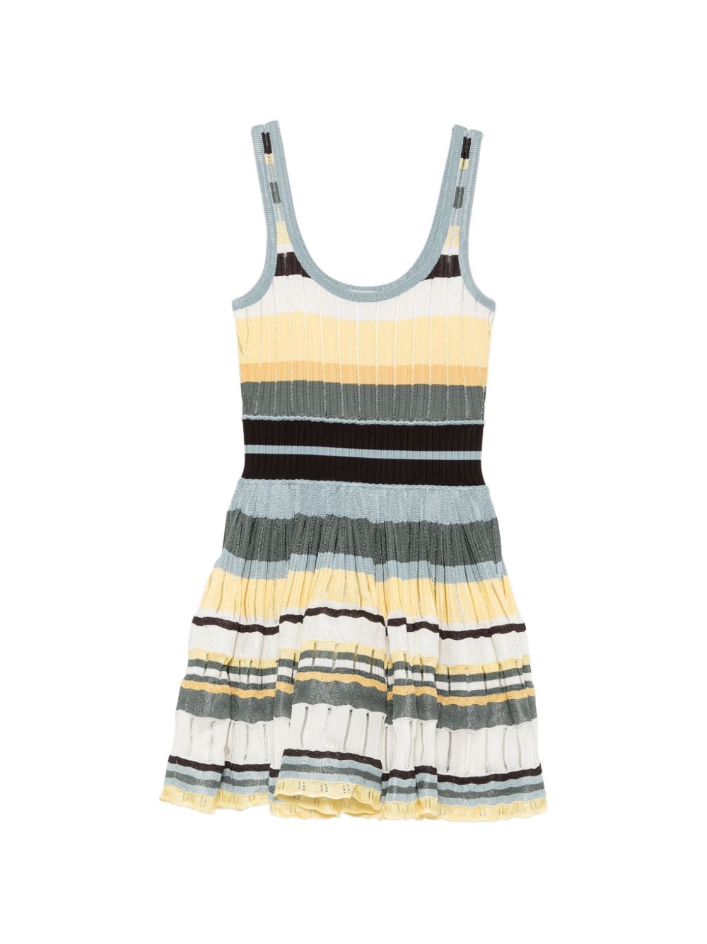 STRIPED MINI DRESS