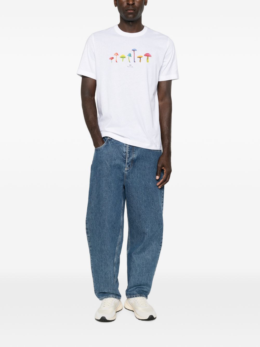 MUSHROOMS COTTON T-SHIRT
