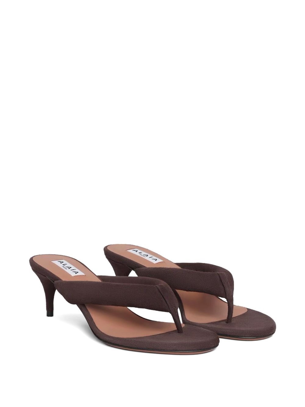 LEATHER THONG SANDALS