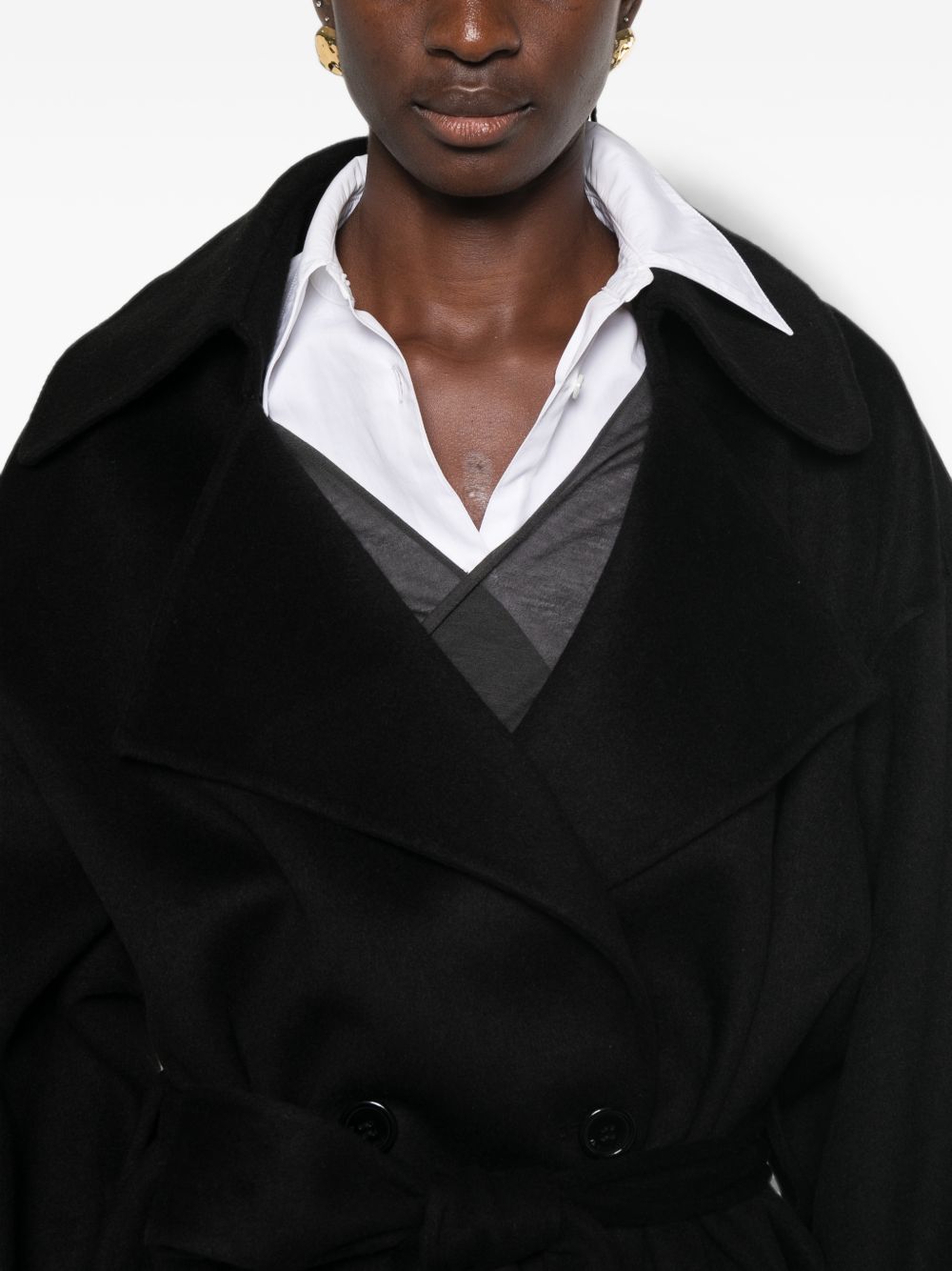 ISSEN WOOL BLEND LONG COAT